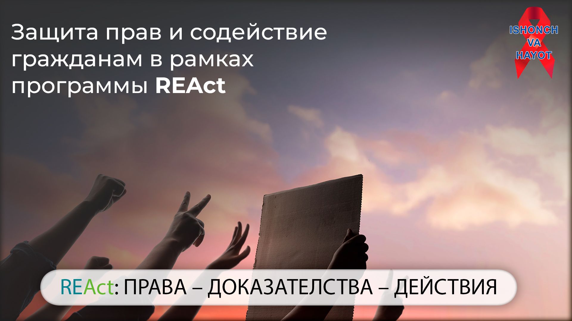 Защита прав и содействие гражданам в рамках программы REAct